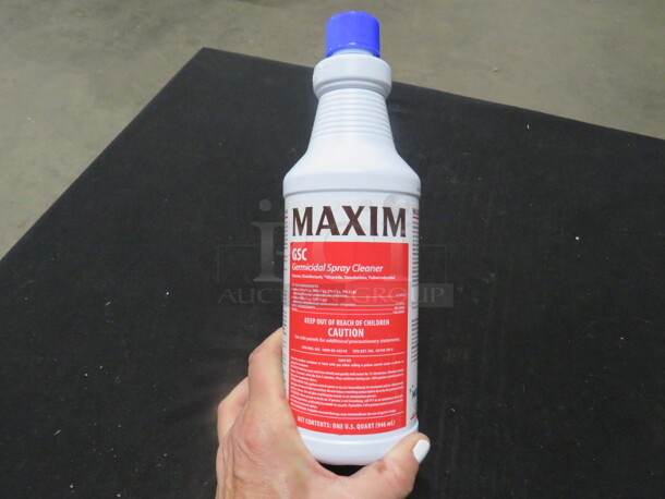 Maxim Plus DS420 Germicidal Spray Cleaner. 4XBID