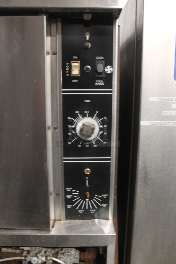 Commercial Stainless Steel Natural Gas Powered Double Stack Gas Convection Ovens. 2 Times Your Bid!  - Image 9 of 10