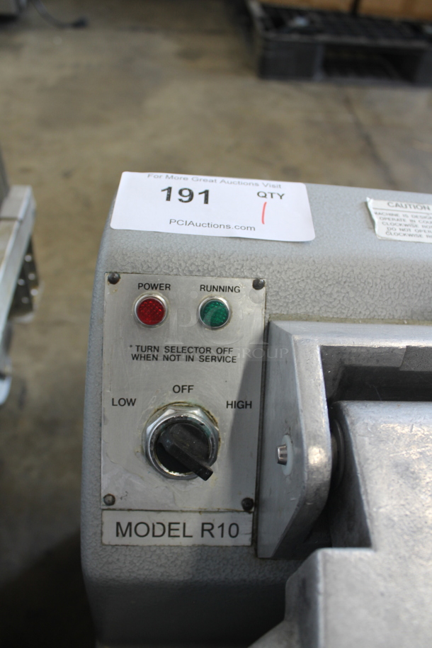 Robot Coupe R10 Metal Commercial Countertop Food Processor w/ Blade. 208-230 Volts, 1 Phase. - Image 6 of 9