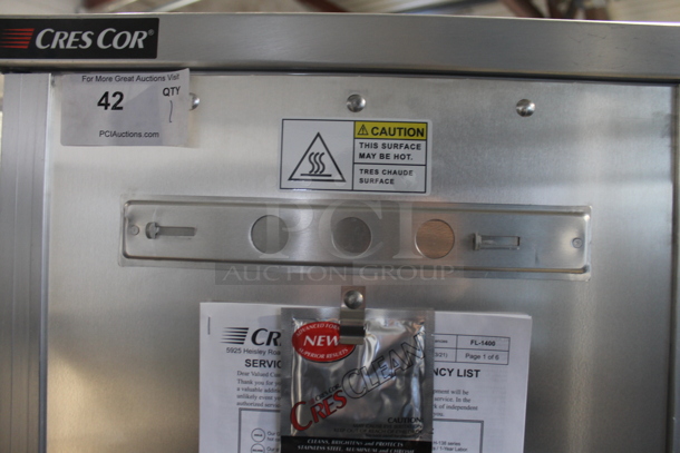 BRAND NEW! CresCor 102ST1841E Metal Commercial Enclosed Pan Transport Rack on Commercial Casters. - Image 3 of 7