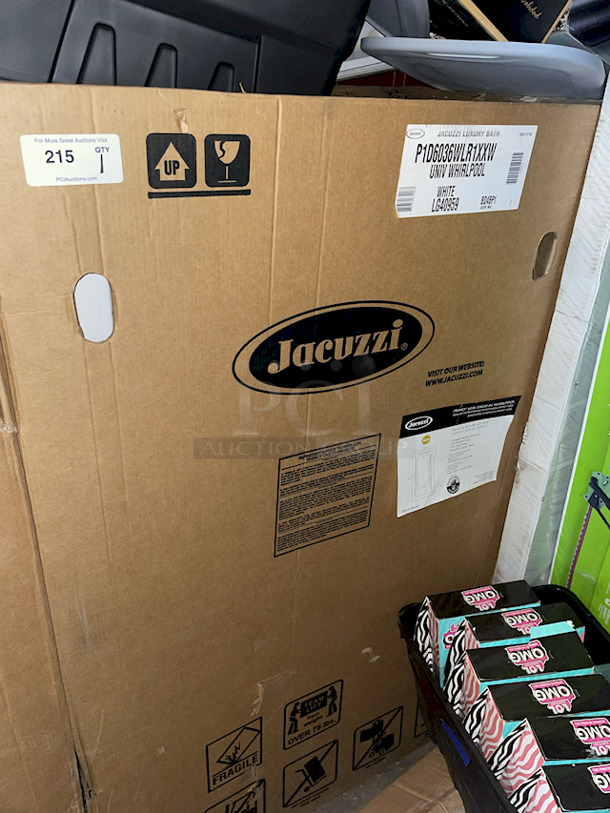 Jacuzzi Luxury Bath Primo 6032 Skirted Whirlpool Tub, White. 32-in W x 60-in L (Right Drain/Left Pump Motor). Features 10 PointPro Jets.  - Image 7 of 9