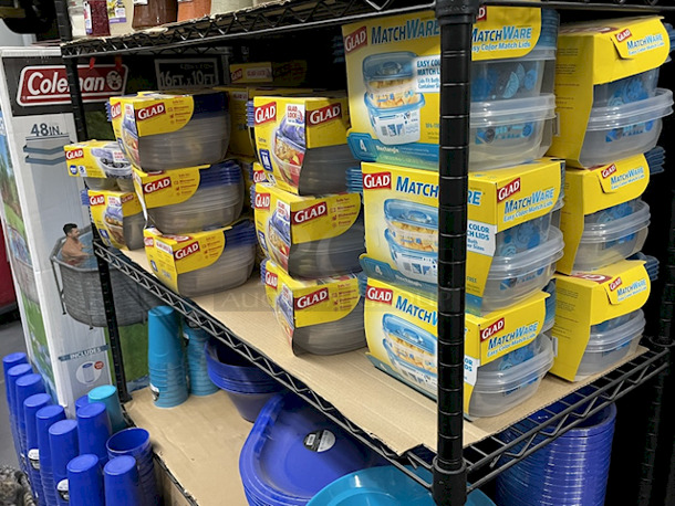 HUGE ALL – FOR – ONE LOT of Glad Storage Sets – Various Sizes, Shapes and Models. 25+ Containers - Image 9 of 10