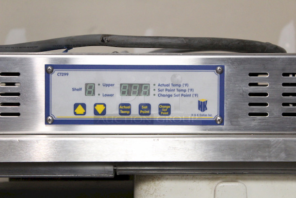 AMAZING! HK Dallas HBC026 12 Compartment Pass Thru Bun Heating Cabinet With Digital Thermostat Controller and Prince Castle Timer. 
TESTED - In Working Order.
120v/60hz/1ph 29x19-1/4x30
 - Image 3 of 8