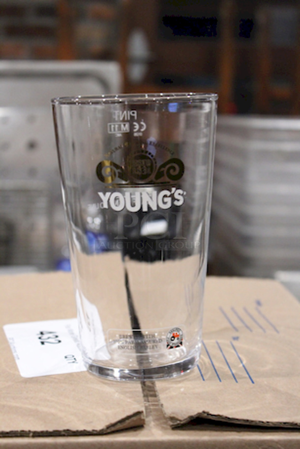 NICE! Lot of 8 Youngs Imperial Pint Glasses (20oz). 
8x Your Bid