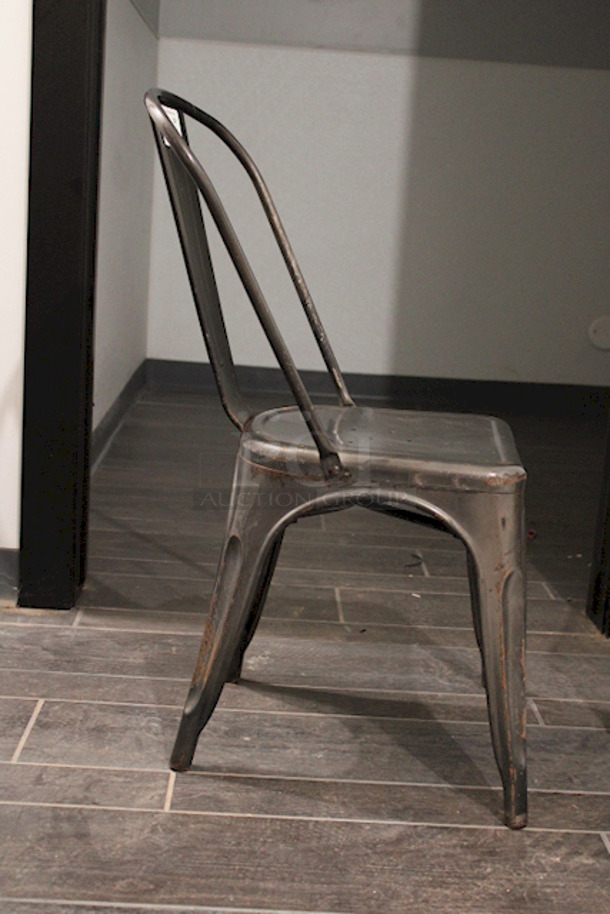 FDW Restaurant Dining Chairs, Indoor/Outdoor, Metal, 18 Inch Seat Height. 4x Your Bid - Image 3 of 5