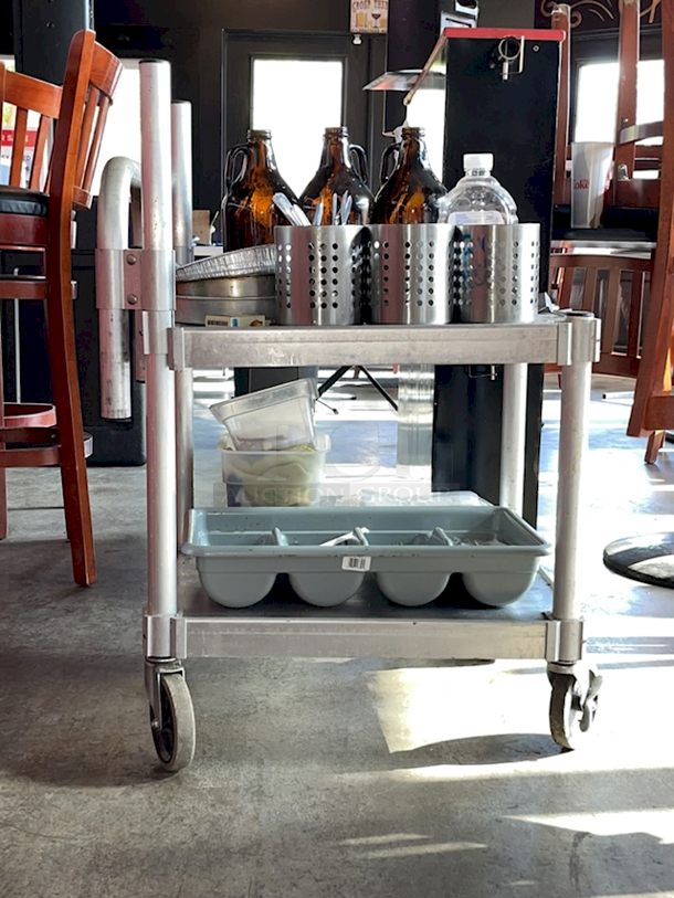 ALL FOR ONE!! Prairie View C7NUC1824CL2 Food Service Cart Full Of Various Small-Wares. - Image 5 of 8