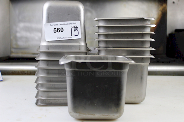 1/6 Pans x 4". 15x Your Bid - Image 2 of 5
