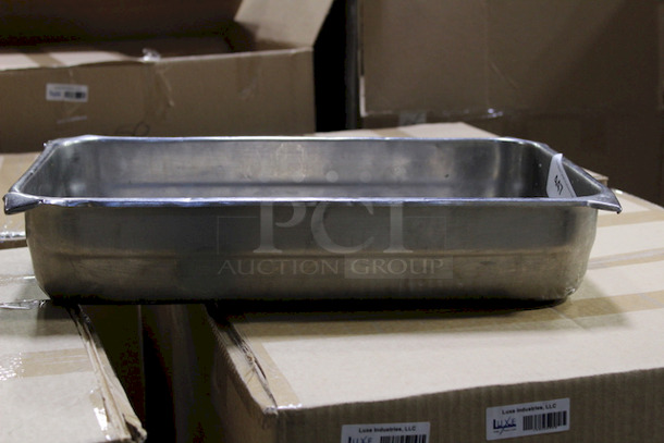 NICE! 4" Deep Stainless Steel Full Size Hotel Pans. 20-3/4x12-3/4x2-1/2 10x Your Bid - Image 2 of 5