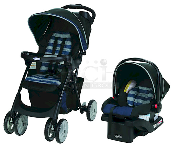 Graco Comfy Cruiser Click Connect Travel System, Caden Fashion. - Image 2 of 3