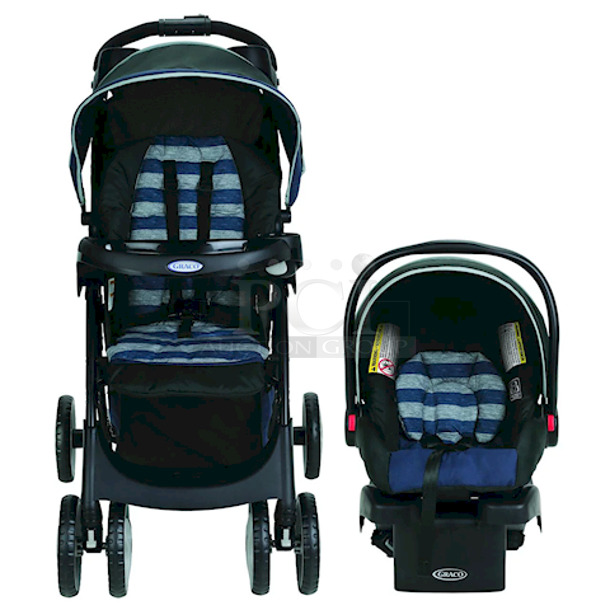 Graco Comfy Cruiser Click Connect Travel System, Caden Fashion. - Image 3 of 3