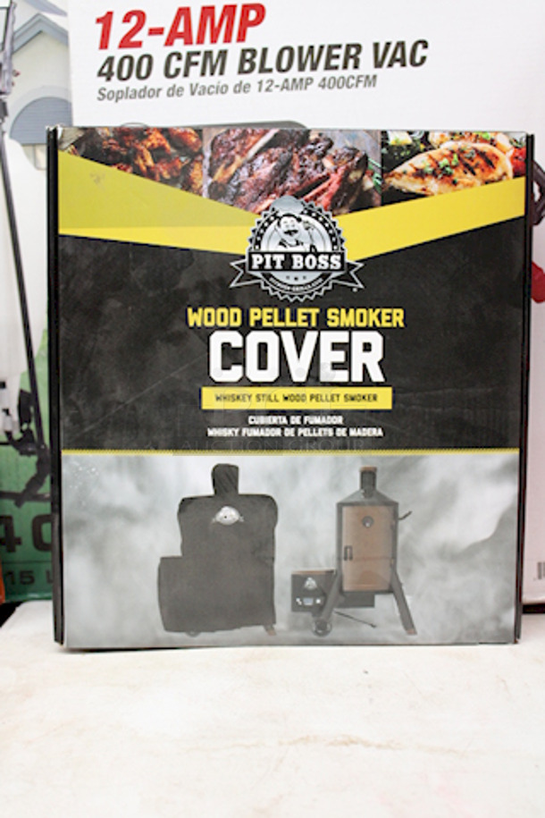 GRILL COMBO! (1) Pit Boss ROSEWOOD TOOL SET, (20) Assorted Cable Ties - 650ct, (1) Cuisinart 7-Piece GRIDDLE SET, (1) Cuisinart Chef’s Classic 5pc Grill Set, (14) Angle Brackets, (1) BLACKSTONE PRESS & SEAR "BURGER KIT", (1) Pit Boss WOOD PELLET SMOKER Cover, (1) Ozark Trail COOLER WHEEL KIT, (1) Expert Grill Meat Thermometer. 9x Your Bid - Image 7 of 9