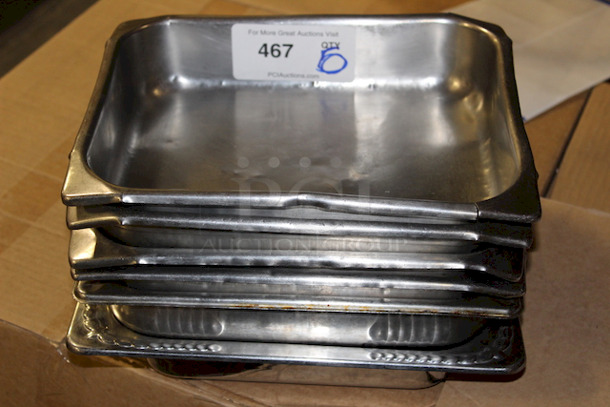 NICE! Staines Steel 1/2 Pans, 2-1/2