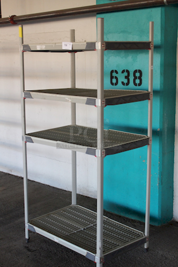 Metra MetroMax Q, 4 Adjustable Shelves. Approximately, 24x18x72. - Image 2 of 3