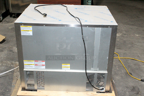 BRAND NEW SCRATCH & DENT!! Beverage-Air UCFD36AHC-2 36" Undercounter Freezer with 2 Drawers. Tested Working. Top drawer is dented. See photos. 36 x 29 1/4 x 34 5/8 - Image 4 of 5
