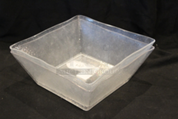 American Metal Craft CRGSQ117, Large Square Bowl With Hammered Texture.
11-1/2x11-1/2x5
2x Your Bid
