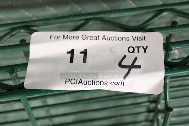 AWESOME! Set of 4 Metro Rack Shelves, 2 Sizes. 
(2) 24"x48", (1) 18"x48", (1) 18"x42". 4x Your Bid - Image 9 of 9