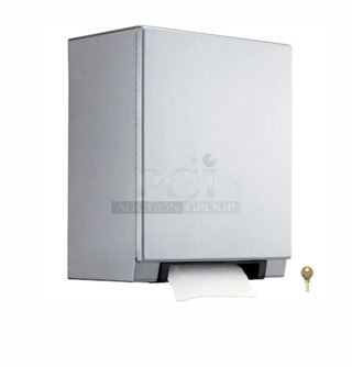NEW/NEVER USED!! Bobrick B-2974 Automatic Commercial Paper Towel Dispenser, Surface-Mounted, Stainless Steel. IN THE BOX!! 15x9x18