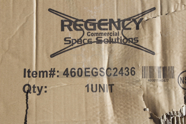 BRAND NEW SCRATCH & DENT! Regency NSF Mobile Green Wire Security Cage. 3x Your Bid - Image 5 of 7