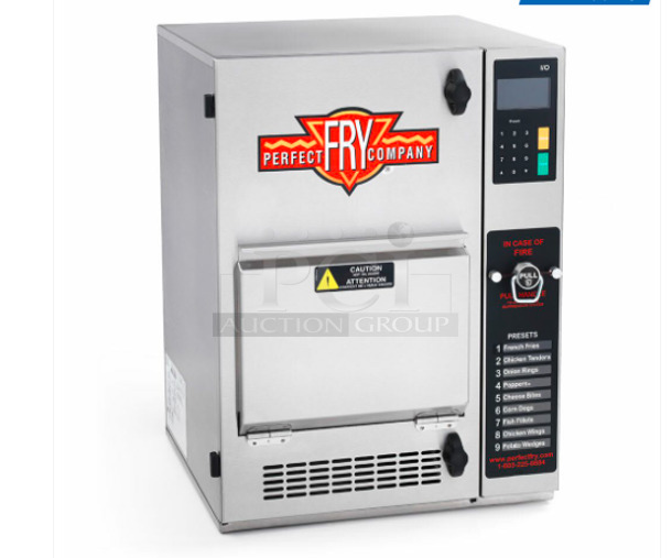 Perfect Fry PFC5700 Commercial Ventless Countertop Deep Fryer - 208V, 5.7 kW 1 Phase Tested and Working - Image 1 of 11