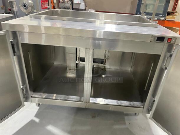 48" SALAD BAR WITH SNEEZE GUARD  - Image 5 of 6
