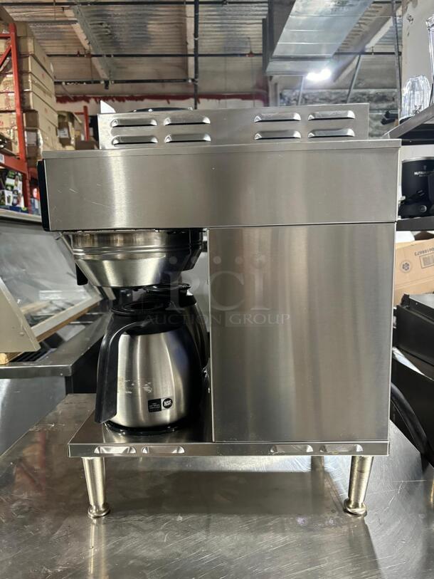 Bunn 38700.0096 Axiom 2/2 Twin 12 Cup Automatic Coffee Brewer with 2 Lower Warmers - 120/208-240V

 - Image 4 of 5