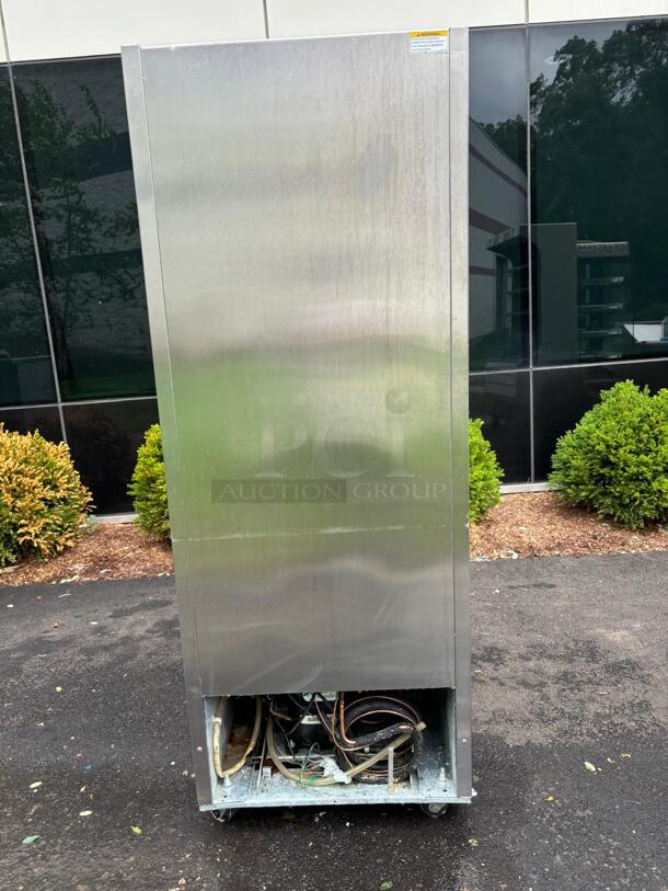 Beverage air RI 18HC-HS RI Series Half Solid Pass-Thru Refrigerator
 - Image 2 of 6