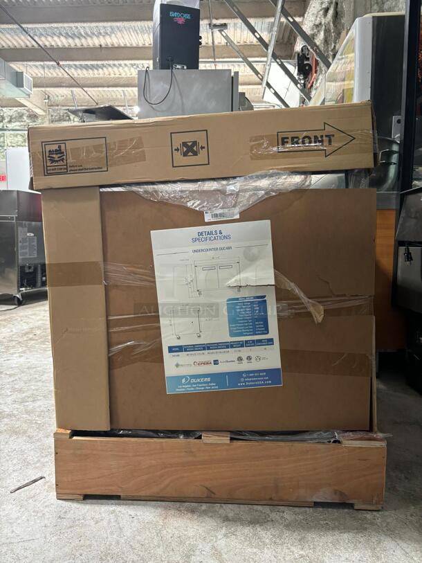 BRAND NEW IN BOX Dukers Undercounter Refrigerator in Stainless Steel DUC48R
 - Image 5 of 6