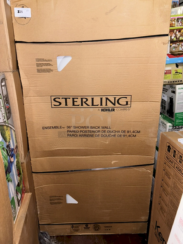 Sterling ENSEMBLE™ Collection 36" SHOWER BACK WALL - Image 1 of 3