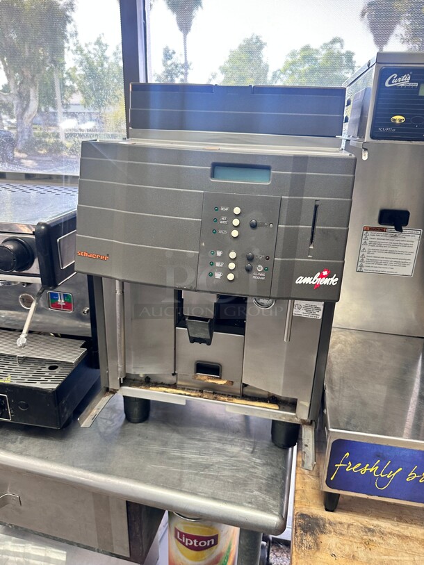 Schaerer Ambiente 15 SO Super Automatic COMMERCIAL Espresso Machine 220 Volt Tested and Working! - Image 3 of 7