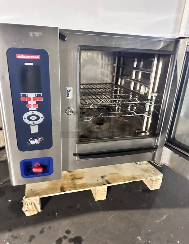 Late Model Eloma Genius T 6-11 6 Pan Full Size  Boilerless Electric Combi Oven - 208V, 3 Phase Working - Image 4 of 6
