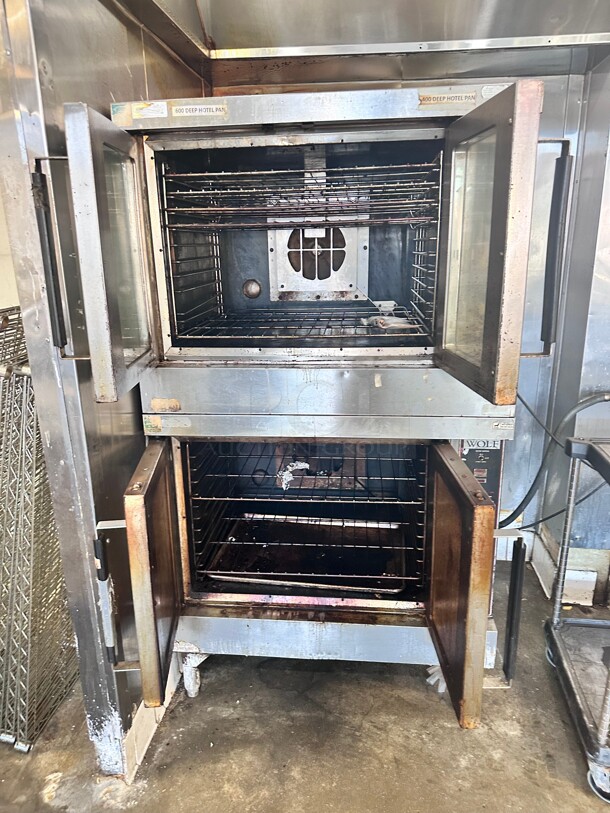 Working Wolf WC44GD Double Full Size Natural Gas Convection Oven - 100,000 BTU - Image 7 of 7