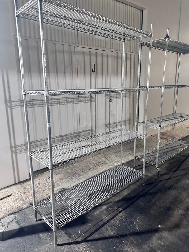 Commercial 48 inch Stainless Wire Rack NSF - Image 6 of 6