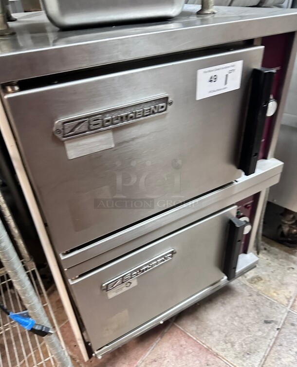 South Bend Commercial Double Pressure Steamer 220 Volt 3 Phase  - Image 2 of 6