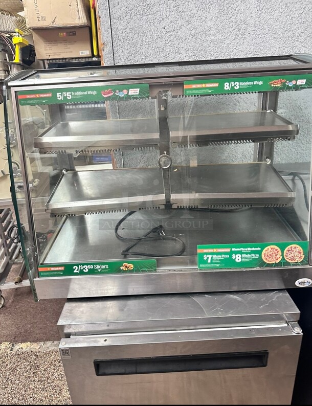 Late Model Vendo HFD000006 35 inch For Multi-Product Heated Display Merchandiser 115 Volt Working