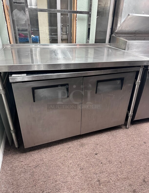 Working True TUC-48F 48 inch W Undercounter Freezer w/ (2) Sections & (2) Doors, 115v