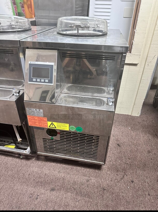 Late Model Florntia SL1 Churning Batch Freezer Gelato Machine w/ (1) 15 qt Flavor Hopper, 220v Working - Image 2 of 10