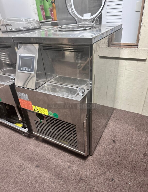 Late Model Florntia SL1 Churning Batch Freezer Gelato Machine w/ (1) 15 qt Flavor Hopper, 220v Working - Image 10 of 10