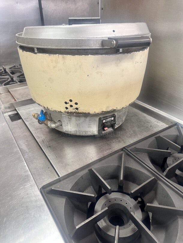 Commercial Gas Rice Cooker Wokring - Image 2 of 8