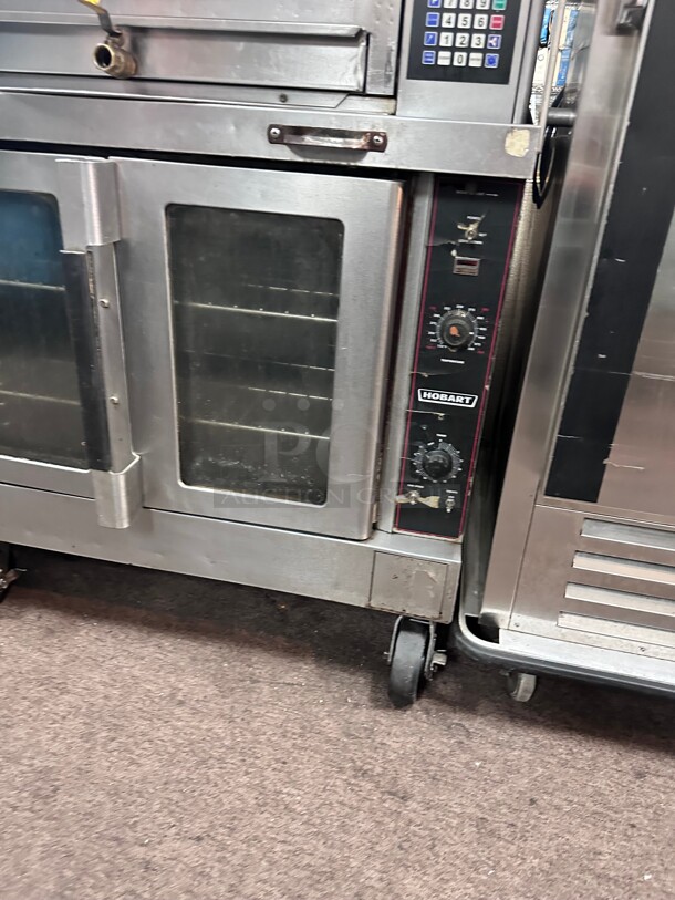 Working HOBART Commercial Full Size Convection Oven  Electric 208V 3/1 Phase NSF - Item #1075127