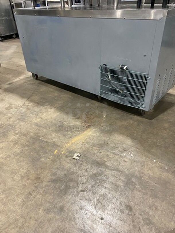 Leader Commercial 3 Door Undercounter/ Work Top Cooler! All Stainless Steel! On Casters! Model: LB72S/C SN: GY02S2505 115V 60HZ 1 Phase - Image 4 of 8
