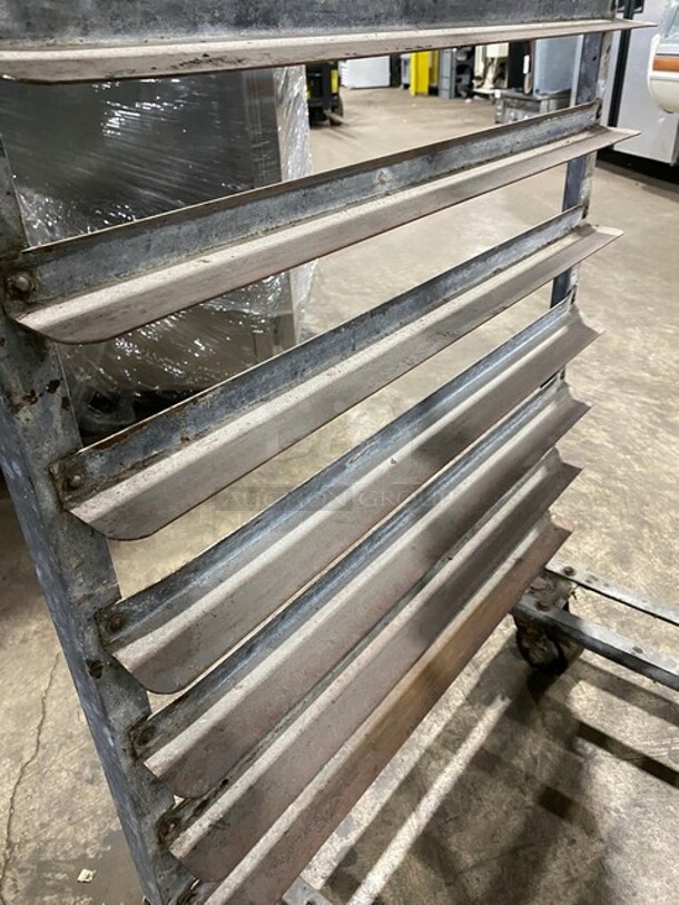 Metal Commercial Sheet Pan Transport Rack! On Casters! - Image 4 of 5
