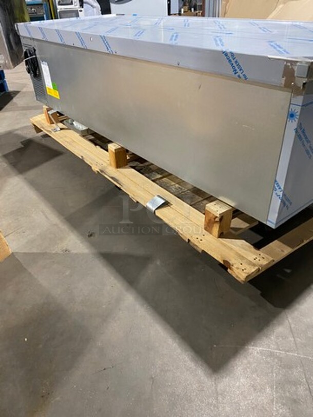 SWEET! NEW! SCRATCH-N-DENT! LATE MODEL! 2019 Asber Commercial Refrigerated 4 Drawer Chef Base! All Stainless Steel! On Casters! Model: ACBR84 SN: 8101864143 115V 60HZ 1 Phase - Image 3 of 9