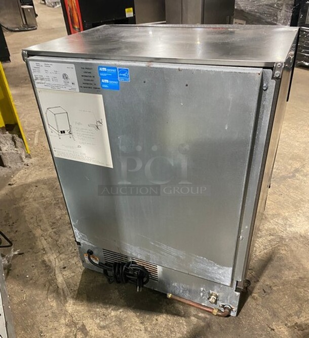 Manitowoc Stainless Steel Commercial Undercounter Self Contained Ice Machine!  MODEL UR0240A161B SN:310262383 115V 1PH - Image 4 of 9