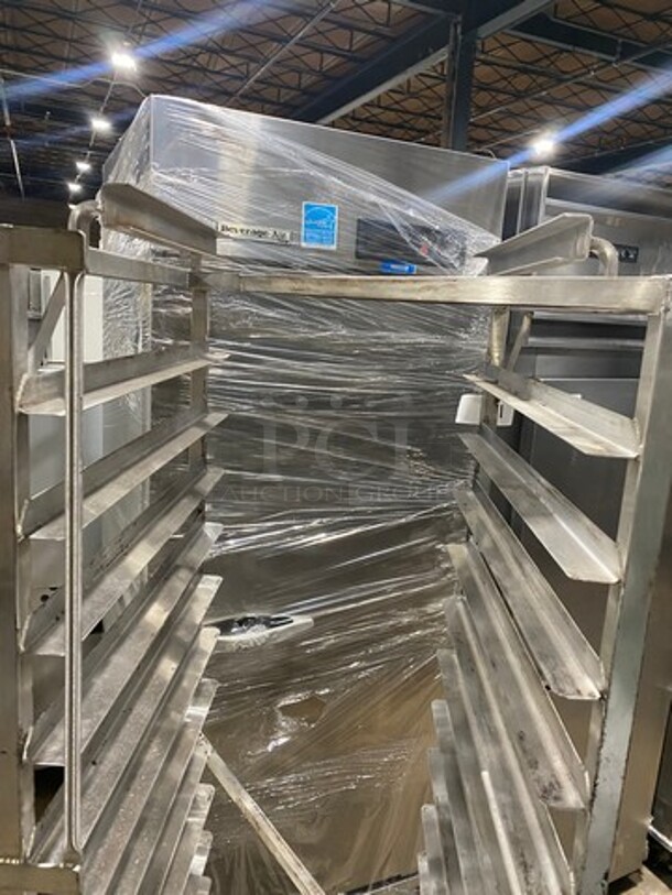 Channel Heavy Duty Stainless Steel Welded Commercial Pan Transport Rack! On Casters! - Image 6 of 10