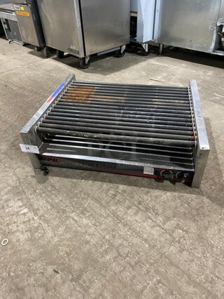 Nice! APW Wyott  Stainless Steel Commercial Countertop Hot Dog Roller! Model HRS-75 5T  Serial 81796170621