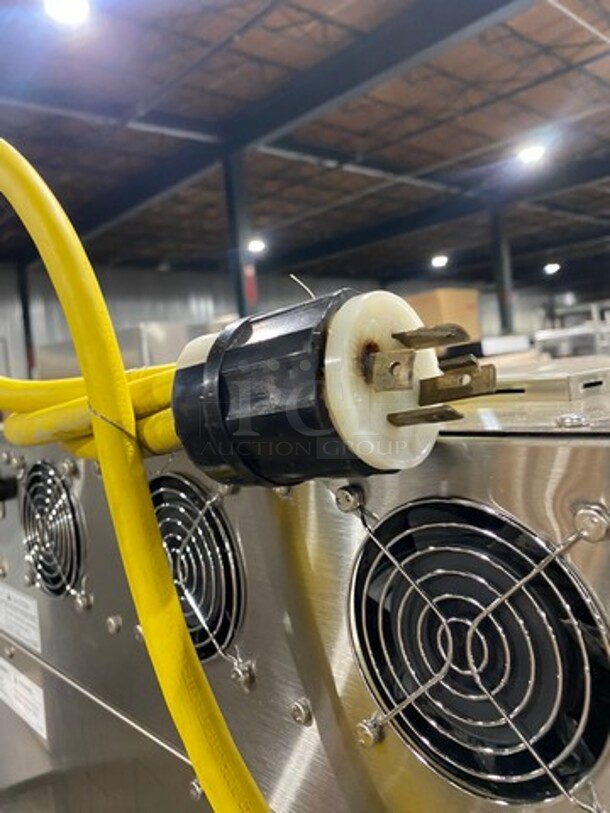 Cres Cor Commercial Electric Powered Split Door Roast-N-Hold Oven! All Stainless Steel! On Casters! Model: RO151FUA12DE4803Z SN: IBIJ0005120851 480V 60HZ 3 Phase - Image 10 of 10