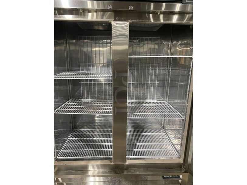 Blue Air Commercial 2 Door Reach In Freezer! All Stainless Steel! On Casters! Model: BASF2 SN: LTF2N040001 115V 60HZ 1 Phase - Image 5 of 10