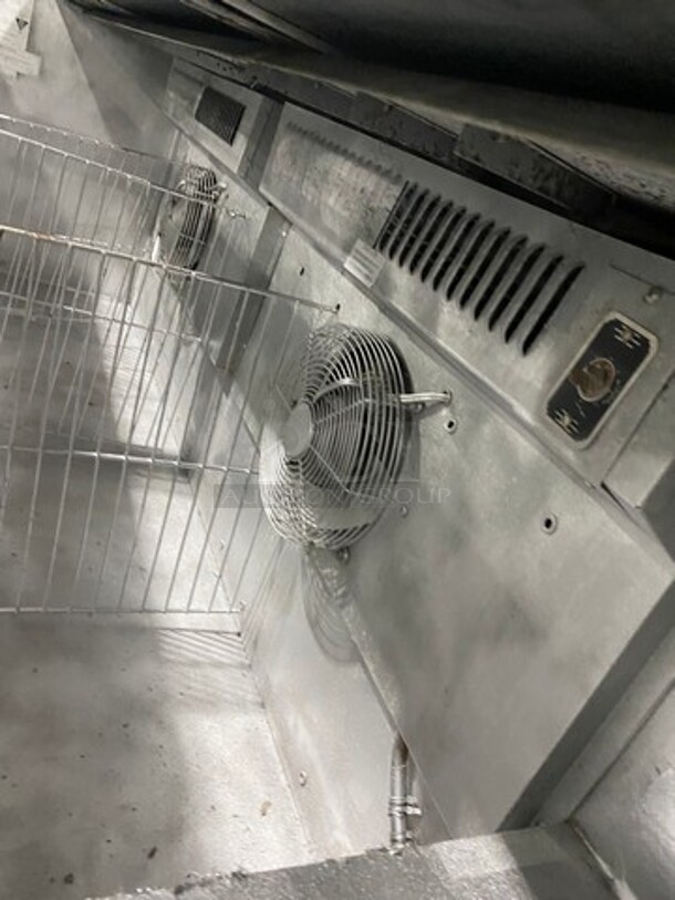 Migali Commercial Bar Back Beer Bottle Cooler! With 3 Sliding Stainless Steel Top Doors! Model: HBC95 SN: 2009020157 115V 1 Phase - Image 6 of 8