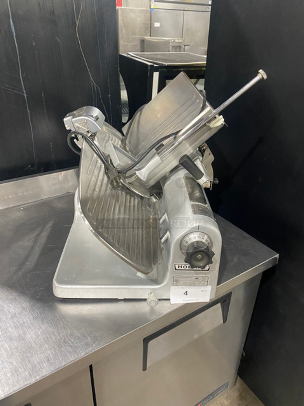 Hobart Commercial Countertop Deli/Meat Slicer! All Stainless Steel! WORKING WHEN REMOVED! Model: 1812 SN: 561027660 120V 60HZ 1 Phase