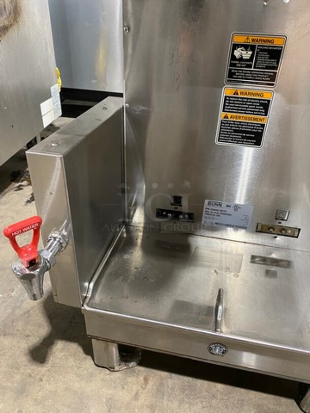 Bunn Commercial Countertop Dual Coffee Brewing Machine! All Stainless Steel! On Small Legs! Model: DUALSHDBC SN: DUAL111224 120/208V 60HZ 1 Phase - Image 5 of 11